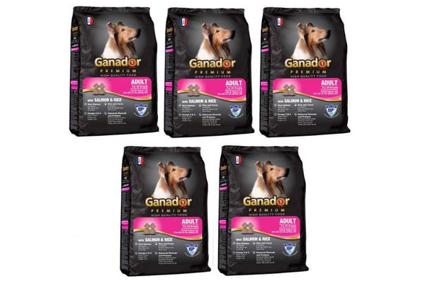 Ganador Premium 20kg dry dog food bags — ideal bulk option for multi-dog households seeking affordable and nutritious kibble